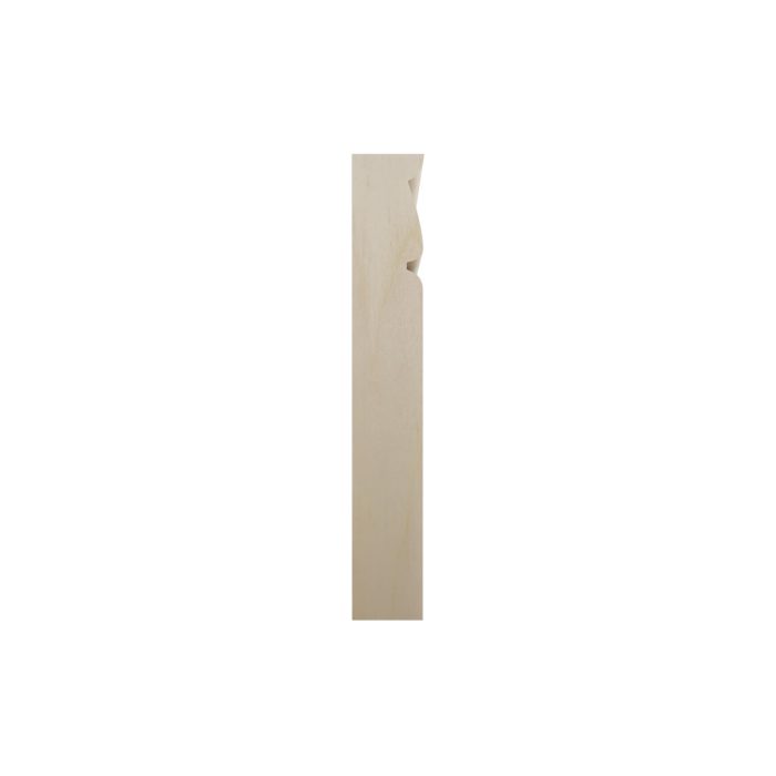 Ekena Millwork 2 1/2"W x 6 1/2"H x 1"P Americraft Solid Hardwood Stain Grade Traditional Plinth Block - Image 82