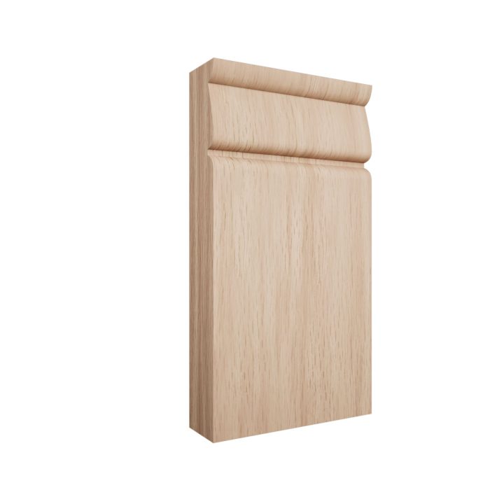 Ekena Millwork 3 1/2"W x 6 1/2"H x 1"P Americraft Solid Hardwood Stain Grade Traditional Plinth Block - Image 13