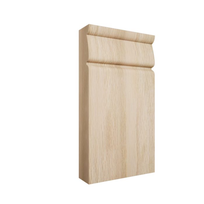 Ekena Millwork 3 1/2"W x 6 1/2"H x 1"P Americraft Solid Hardwood Stain Grade Traditional Plinth Block - Image 24