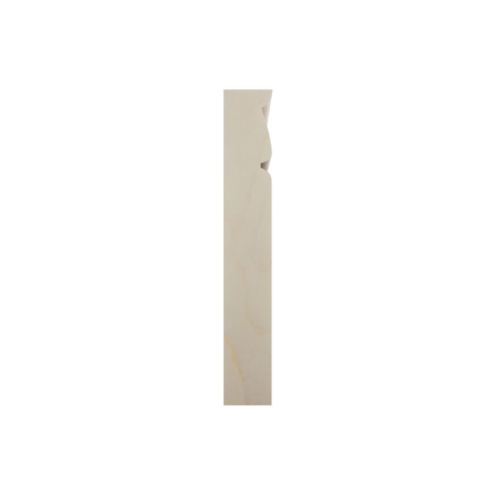Ekena Millwork 3 1/2"W x 6 1/2"H x 1"P Americraft Solid Hardwood Stain Grade Traditional Plinth Block - Image 35