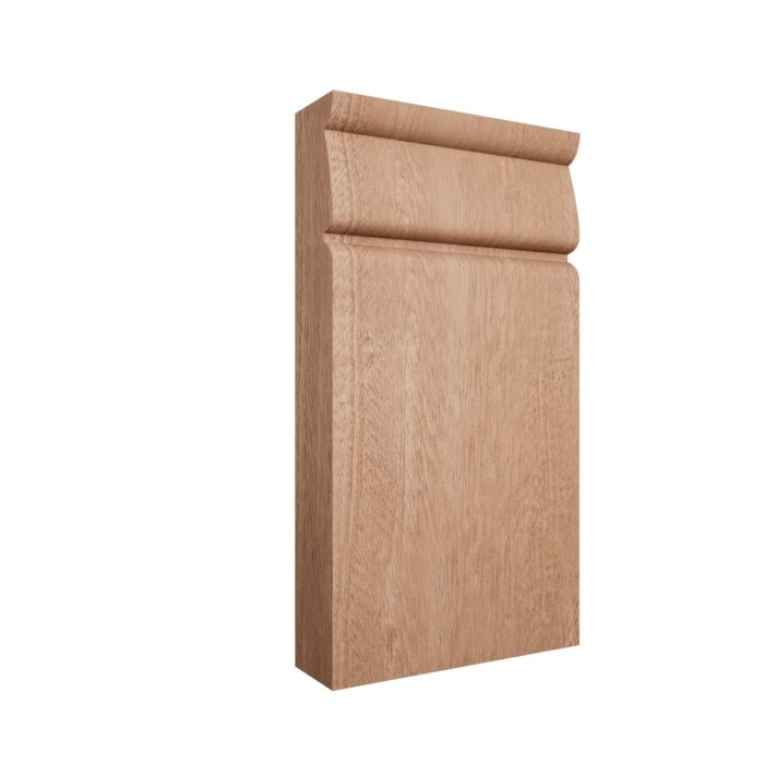 Ekena Millwork 3 1/2"W x 6 1/2"H x 1"P Americraft Solid Hardwood Stain Grade Traditional Plinth Block - Image 54