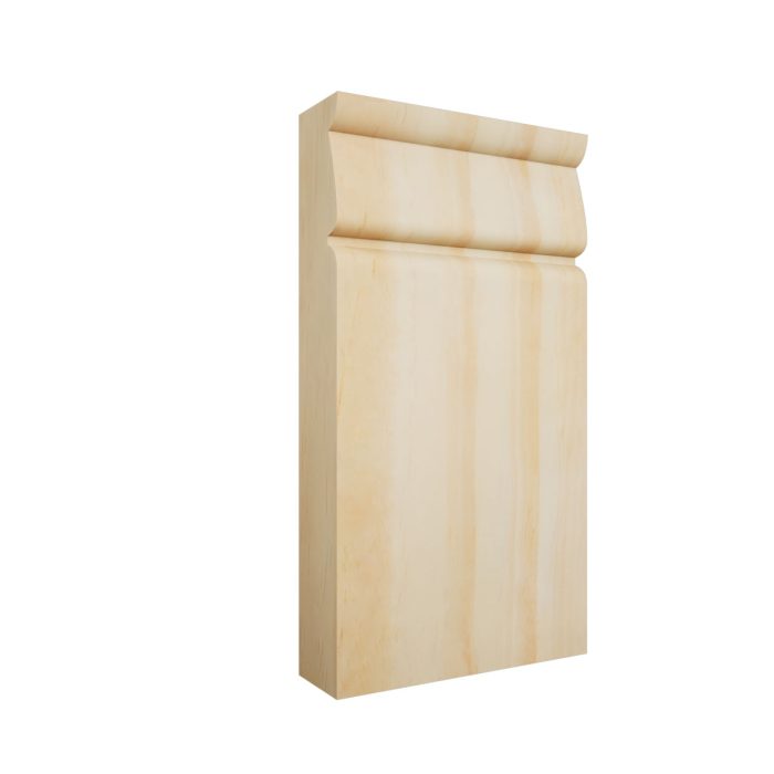 Ekena Millwork 3 1/2"W x 6 1/2"H x 1"P Americraft Solid Hardwood Stain Grade Traditional Plinth Block - Image 61