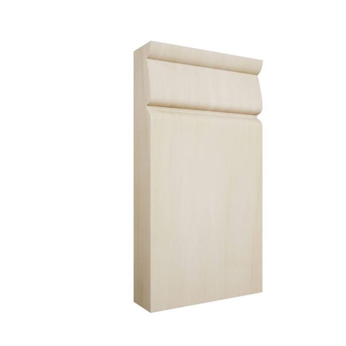 Ekena Millwork 3 1/2"W x 6 1/2"H x 1"P Americraft Solid Hardwood Stain Grade Traditional Plinth Block - Image 78
