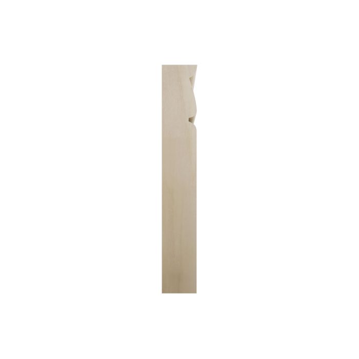 Ekena Millwork 3 1/2"W x 6 1/2"H x 1"P Americraft Solid Hardwood Stain Grade Traditional Plinth Block - Image 79