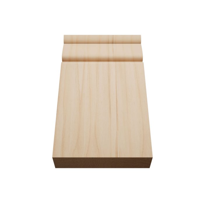 Ekena Millwork 3 3/4"W x 6 1/2"H x 1"P Americraft Solid Hardwood Stain Grade Traditional Plinth Block - Image 6