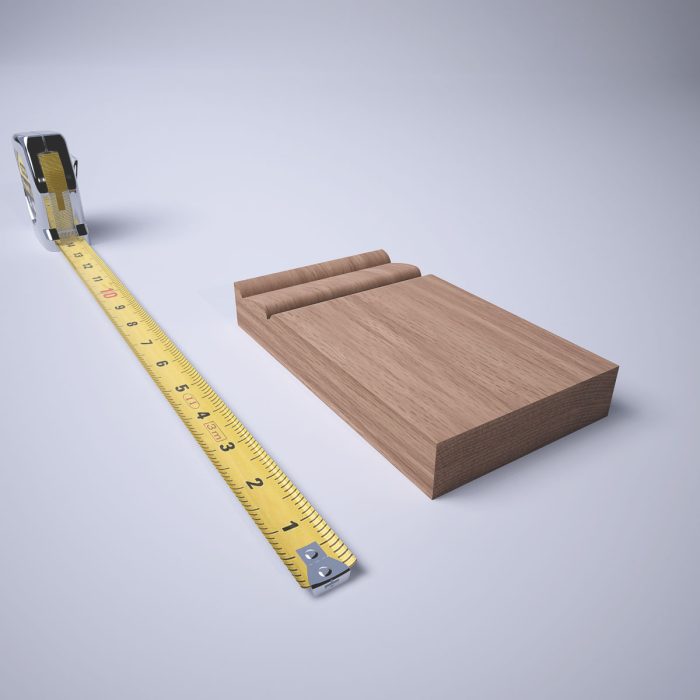 Ekena Millwork 3 3/4"W x 6 1/2"H x 1"P Americraft Solid Hardwood Stain Grade Traditional Plinth Block - Image 17