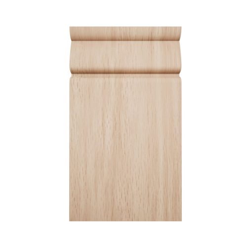 Americraft PBTR4 Solid Hardwood Stain Grade Traditional Plinth Block