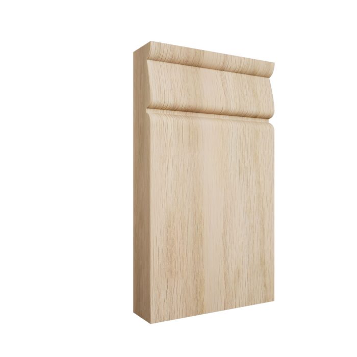 Ekena Millwork 3 3/4"W x 6 1/2"H x 1"P Americraft Solid Hardwood Stain Grade Traditional Plinth Block - Image 23