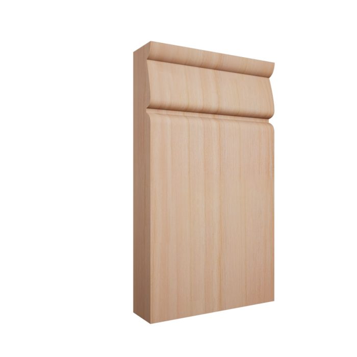 Ekena Millwork 3 3/4"W x 6 1/2"H x 1"P Americraft Solid Hardwood Stain Grade Traditional Plinth Block - Image 42