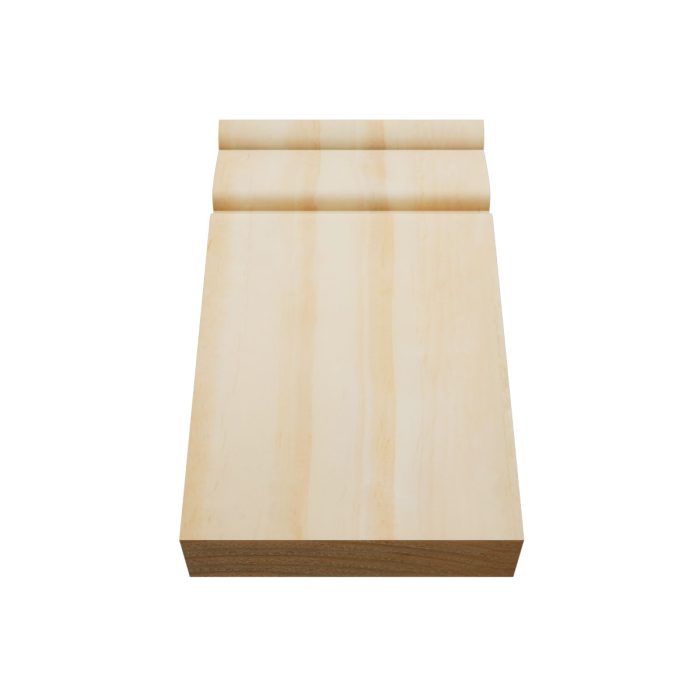 Ekena Millwork 3 3/4"W x 6 1/2"H x 1"P Americraft Solid Hardwood Stain Grade Traditional Plinth Block - Image 65