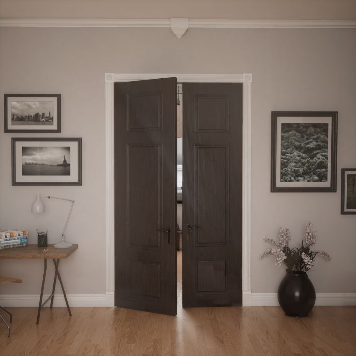 Ekena Millwork 3 3/4"W x 6 1/2"H x 1"P Americraft Solid Hardwood Stain Grade Traditional Plinth Block - Image 98