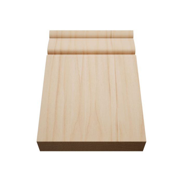 Ekena Millwork 4 1/2"W x 6 1/2"H x 1"P Americraft Solid Hardwood Stain Grade Traditional Plinth Block - Image 6