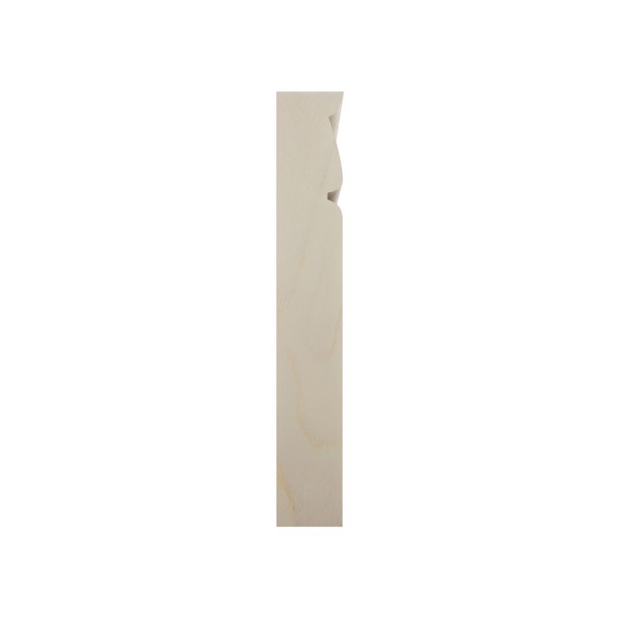 Ekena Millwork 4 1/2"W x 6 1/2"H x 1"P Americraft Solid Hardwood Stain Grade Traditional Plinth Block - Image 34