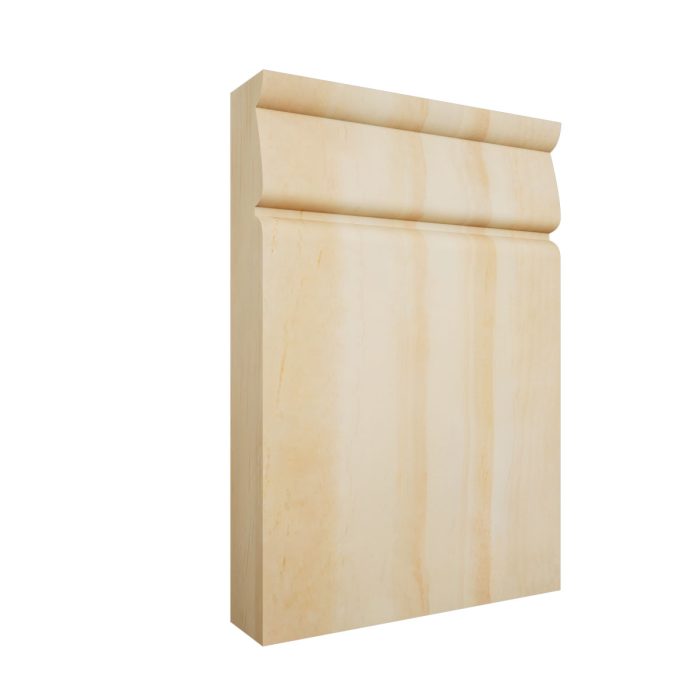 Ekena Millwork 4 1/2"W x 6 1/2"H x 1"P Americraft Solid Hardwood Stain Grade Traditional Plinth Block - Image 63