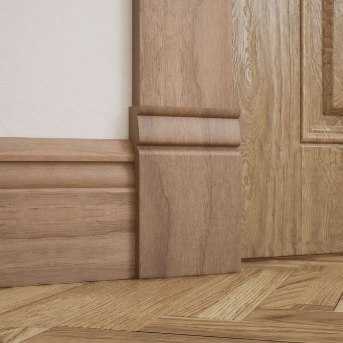 Ekena Millwork 4 1/2"W x 6 1/2"H x 1"P Americraft Solid Hardwood Stain Grade Traditional Plinth Block - Image 78