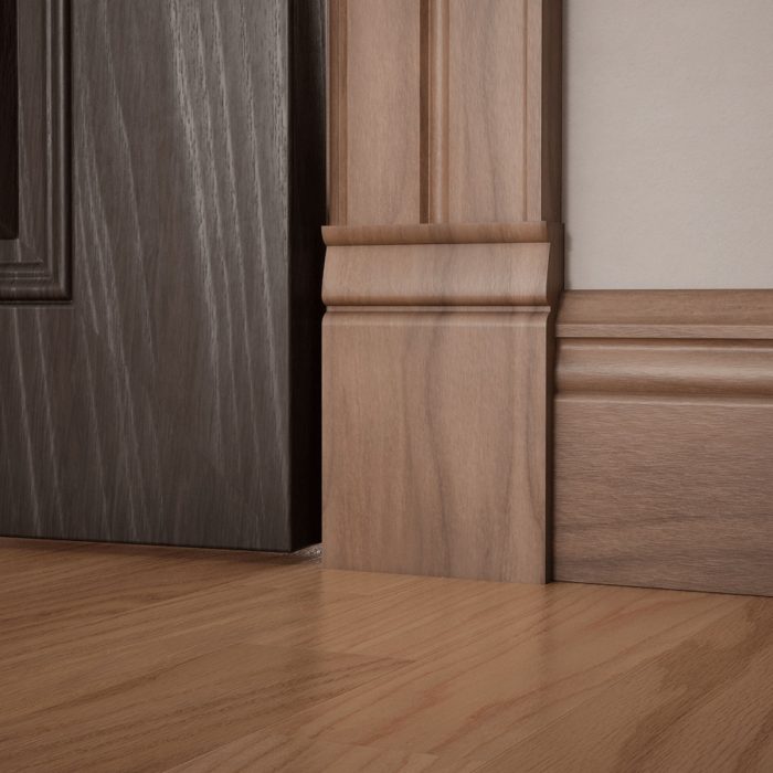 Ekena Millwork 4 1/2"W x 6 1/2"H x 1"P Americraft Solid Hardwood Stain Grade Traditional Plinth Block - Image 80