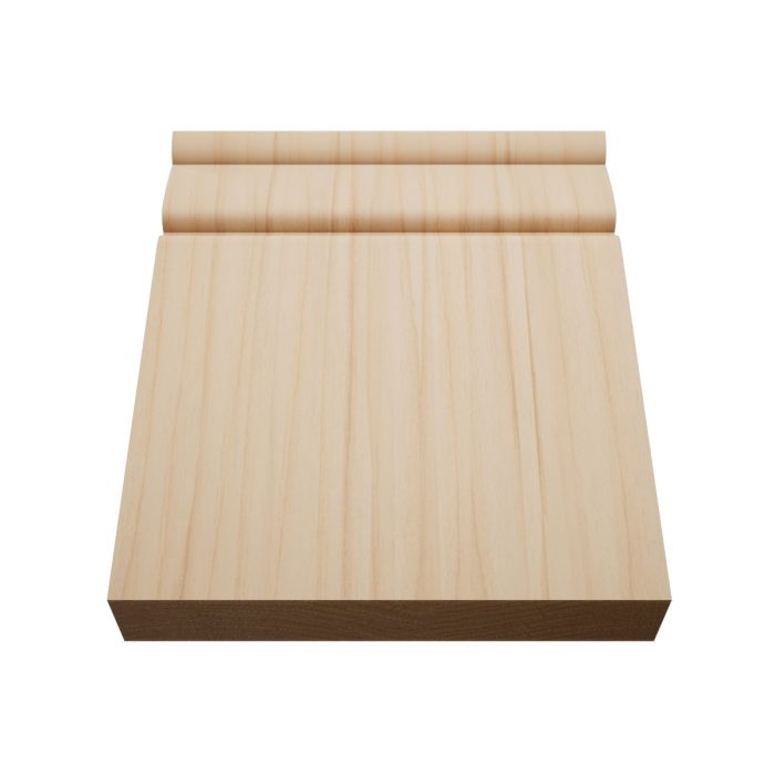 Ekena Millwork 5 1/2"W x 6 1/2"H x 1"P Americraft Solid Hardwood Stain Grade Traditional Plinth Block - Image 6