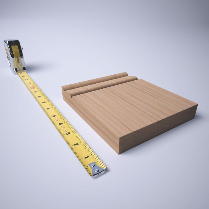 Ekena Millwork 5 1/2"W x 6 1/2"H x 1"P Americraft Solid Hardwood Stain Grade Traditional Plinth Block - Image 7