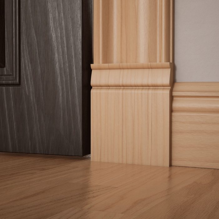 Ekena Millwork 5 1/2"W x 6 1/2"H x 1"P Americraft Solid Hardwood Stain Grade Traditional Plinth Block - Image 10
