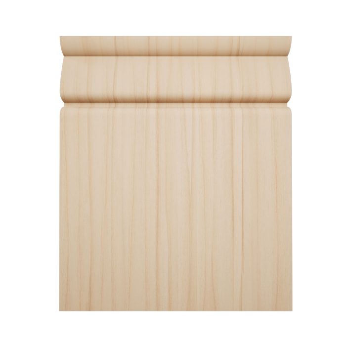 Ekena Millwork 5 1/2"W x 6 1/2"H x 1"P Americraft Solid Hardwood Stain Grade Traditional Plinth Block - Image 2