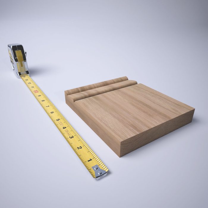 Ekena Millwork 5 1/2"W x 6 1/2"H x 1"P Americraft Solid Hardwood Stain Grade Traditional Plinth Block - Image 27