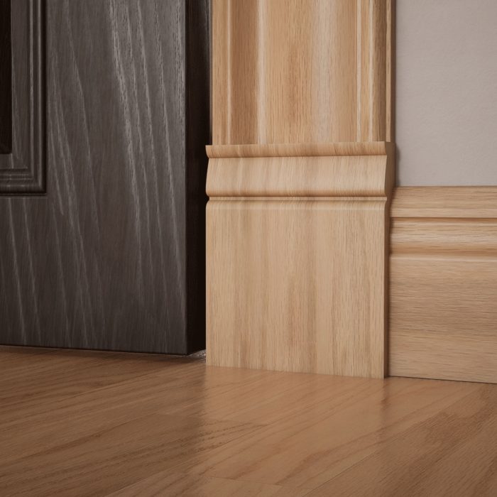 Ekena Millwork 5 1/2"W x 6 1/2"H x 1"P Americraft Solid Hardwood Stain Grade Traditional Plinth Block - Image 30