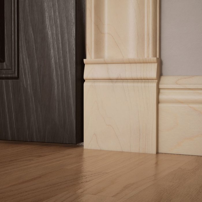 Ekena Millwork 5 1/2"W x 6 1/2"H x 1"P Americraft Solid Hardwood Stain Grade Traditional Plinth Block - Image 40