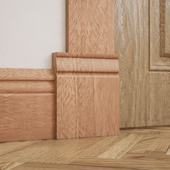 Ekena Millwork 5 1/2"W x 6 1/2"H x 1"P Americraft Solid Hardwood Stain Grade Traditional Plinth Block - Image 58