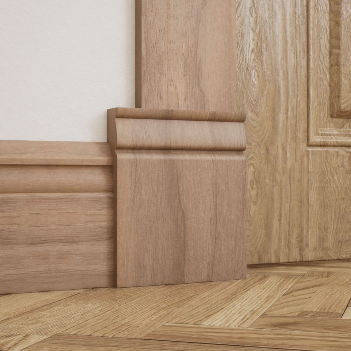 Ekena Millwork 5 1/2"W x 6 1/2"H x 1"P Americraft Solid Hardwood Stain Grade Traditional Plinth Block - Image 75