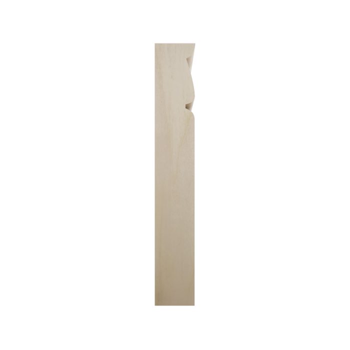 Ekena Millwork 5 1/2"W x 6 1/2"H x 1"P Americraft Solid Hardwood Stain Grade Traditional Plinth Block - Image 81