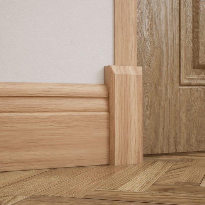 Ekena Millwork 2 1/2"W x 6 1/2"H x 1 1/8"P Americraft Solid Hardwood Stain Grade Smooth Plinth Block with Beveled Edge - Image 18
