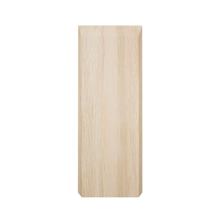 Ekena Millwork 2 1/2"W x 6 1/2"H x 1 1/8"P Americraft Solid Hardwood Stain Grade Smooth Plinth Block with Beveled Edge - Image 22