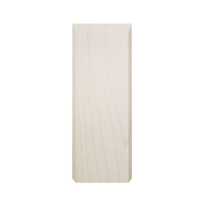 Ekena Millwork 2 1/2"W x 6 1/2"H x 1 1/8"P Americraft Solid Hardwood Stain Grade Smooth Plinth Block with Beveled Edge - Image 32