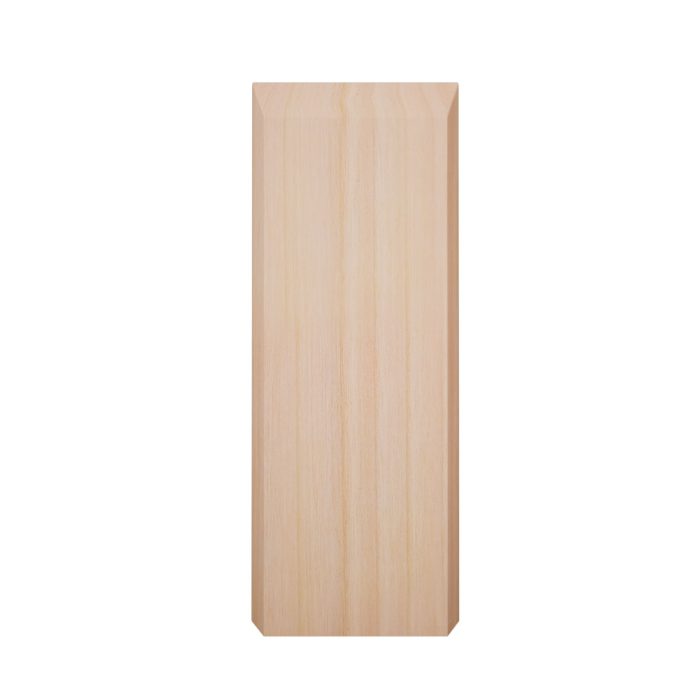 Ekena Millwork 2 1/2"W x 6 1/2"H x 1 1/8"P Americraft Solid Hardwood Stain Grade Smooth Plinth Block with Beveled Edge - Image 42