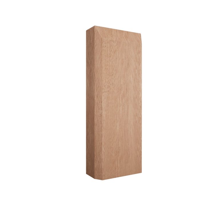 Ekena Millwork 2 1/2"W x 6 1/2"H x 1 1/8"P Americraft Solid Hardwood Stain Grade Smooth Plinth Block with Beveled Edge - Image 53