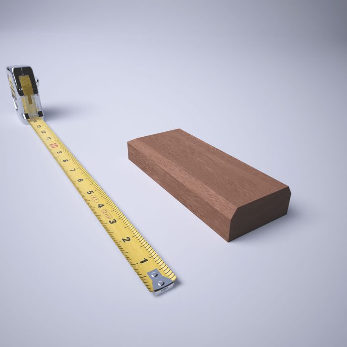 Ekena Millwork 2 1/2"W x 6 1/2"H x 1 1/8"P Americraft Solid Hardwood Stain Grade Smooth Plinth Block with Beveled Edge - Image 57