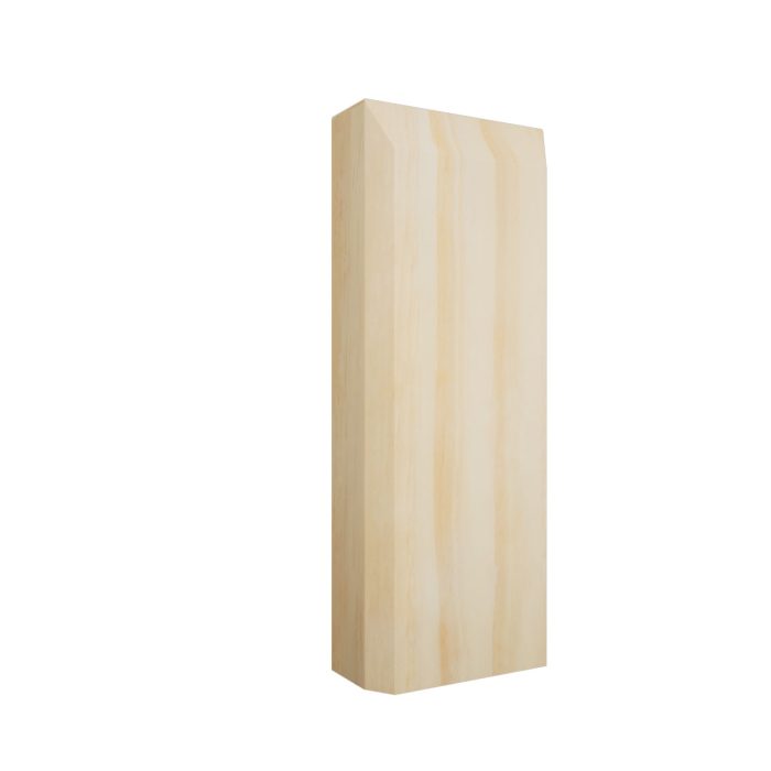 Ekena Millwork 2 1/2"W x 6 1/2"H x 1 1/8"P Americraft Solid Hardwood Stain Grade Smooth Plinth Block with Beveled Edge - Image 63