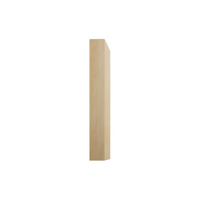 Ekena Millwork 2 1/2"W x 6 1/2"H x 1 1/8"P Americraft Solid Hardwood Stain Grade Smooth Plinth Block with Beveled Edge - Image 64