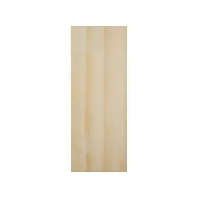 Americraft PBSB2 Solid Stain Grade Smooth Plinth Block Beveled Edge
