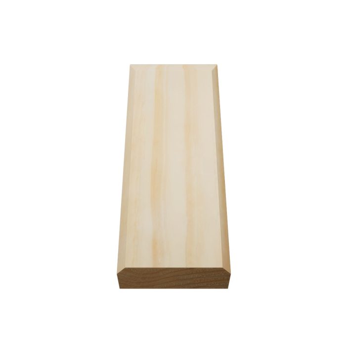 Ekena Millwork 2 1/2"W x 6 1/2"H x 1 1/8"P Americraft Solid Hardwood Stain Grade Smooth Plinth Block with Beveled Edge - Image 66