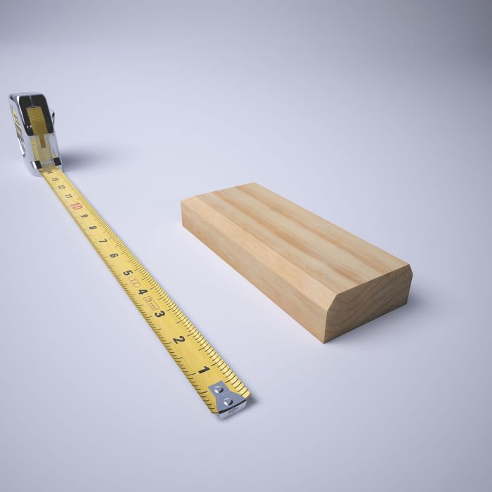 Ekena Millwork 2 1/2"W x 6 1/2"H x 1 1/8"P Americraft Solid Hardwood Stain Grade Smooth Plinth Block with Beveled Edge - Image 67