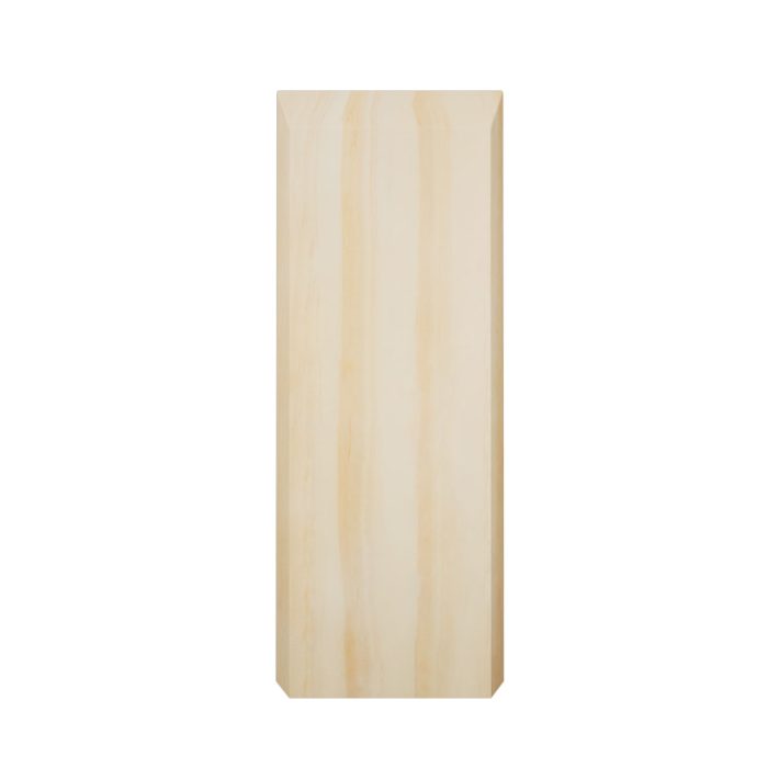 Ekena Millwork 2 1/2"W x 6 1/2"H x 1 1/8"P Americraft Solid Hardwood Stain Grade Smooth Plinth Block with Beveled Edge - Image 62