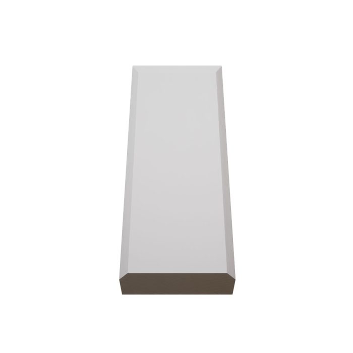 Ekena Millwork 2 1/2"W x 6 1/2"H x 1 1/8"P Americraft Solid Hardwood Stain Grade Smooth Plinth Block with Beveled Edge - Image 93