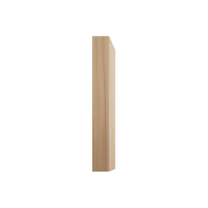 Ekena Millwork 3 1/2"W x 6 1/2"H x 1 1/8"P Americraft Solid Hardwood Stain Grade Smooth Plinth Block with Beveled Edge - Image 14