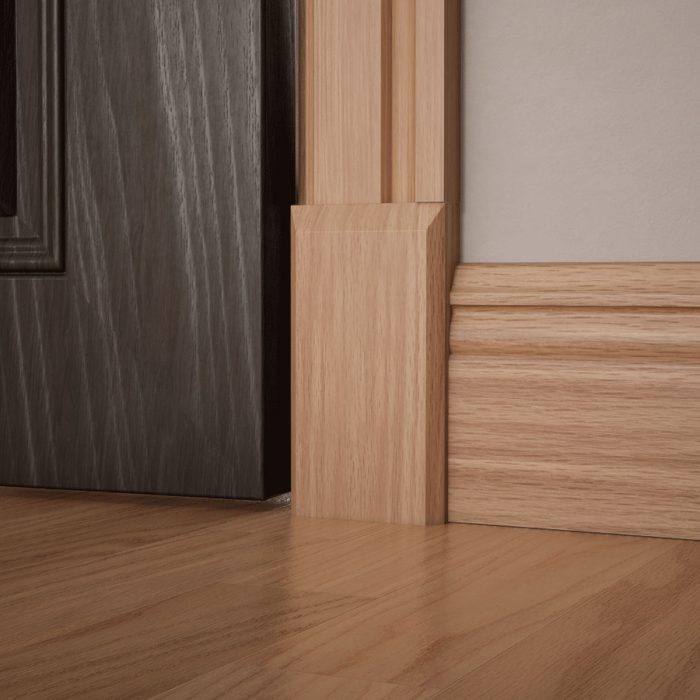 Ekena Millwork 3 1/2"W x 6 1/2"H x 1 1/8"P Americraft Solid Hardwood Stain Grade Smooth Plinth Block with Beveled Edge - Image 29