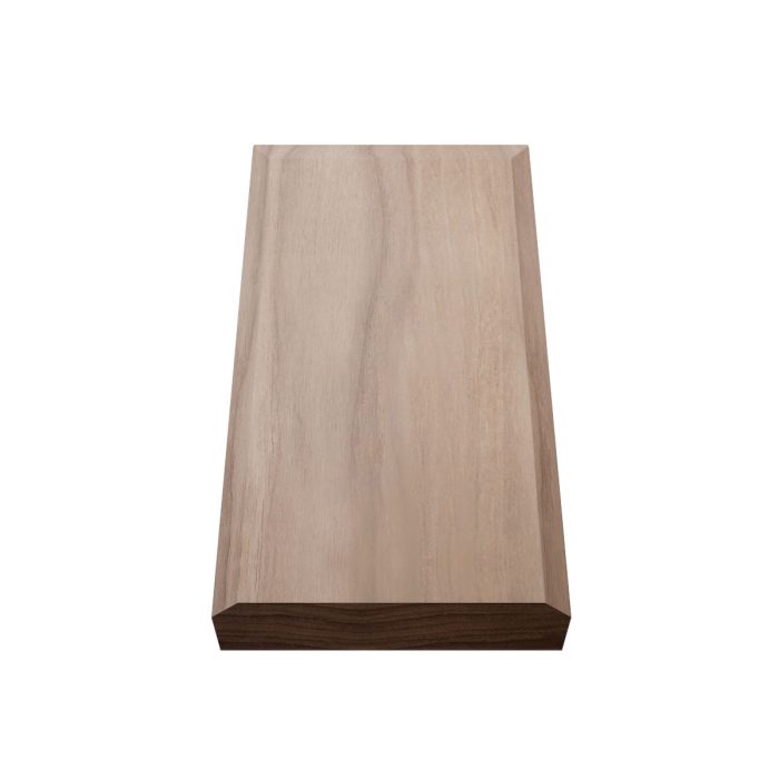 Ekena Millwork 3 1/2"W x 6 1/2"H x 1 1/8"P Americraft Solid Hardwood Stain Grade Smooth Plinth Block with Beveled Edge - Image 85