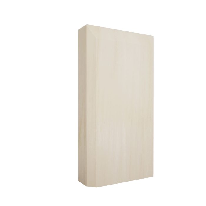 Ekena Millwork 3 1/2"W x 6 1/2"H x 1 1/8"P Americraft Solid Hardwood Stain Grade Smooth Plinth Block with Beveled Edge - Image 92