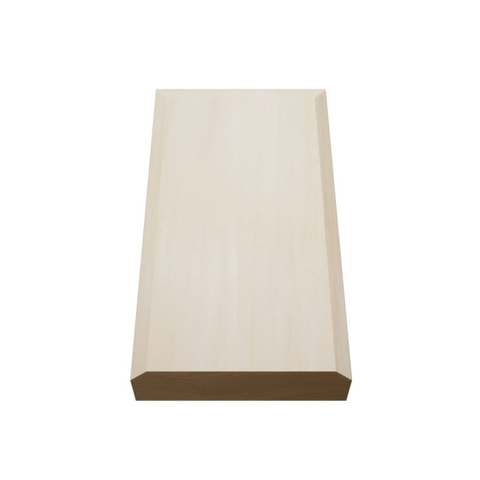 Ekena Millwork 3 1/2"W x 6 1/2"H x 1 1/8"P Americraft Solid Hardwood Stain Grade Smooth Plinth Block with Beveled Edge - Image 95