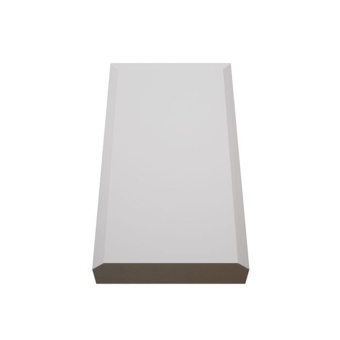 Ekena Millwork 3 1/2"W x 6 1/2"H x 1 1/8"P Americraft Solid Hardwood Stain Grade Smooth Plinth Block with Beveled Edge - Image 105