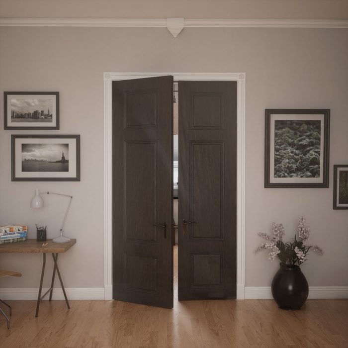Ekena Millwork 3 1/2"W x 6 1/2"H x 1 1/8"P Americraft Solid Hardwood Stain Grade Smooth Plinth Block with Beveled Edge - Image 108